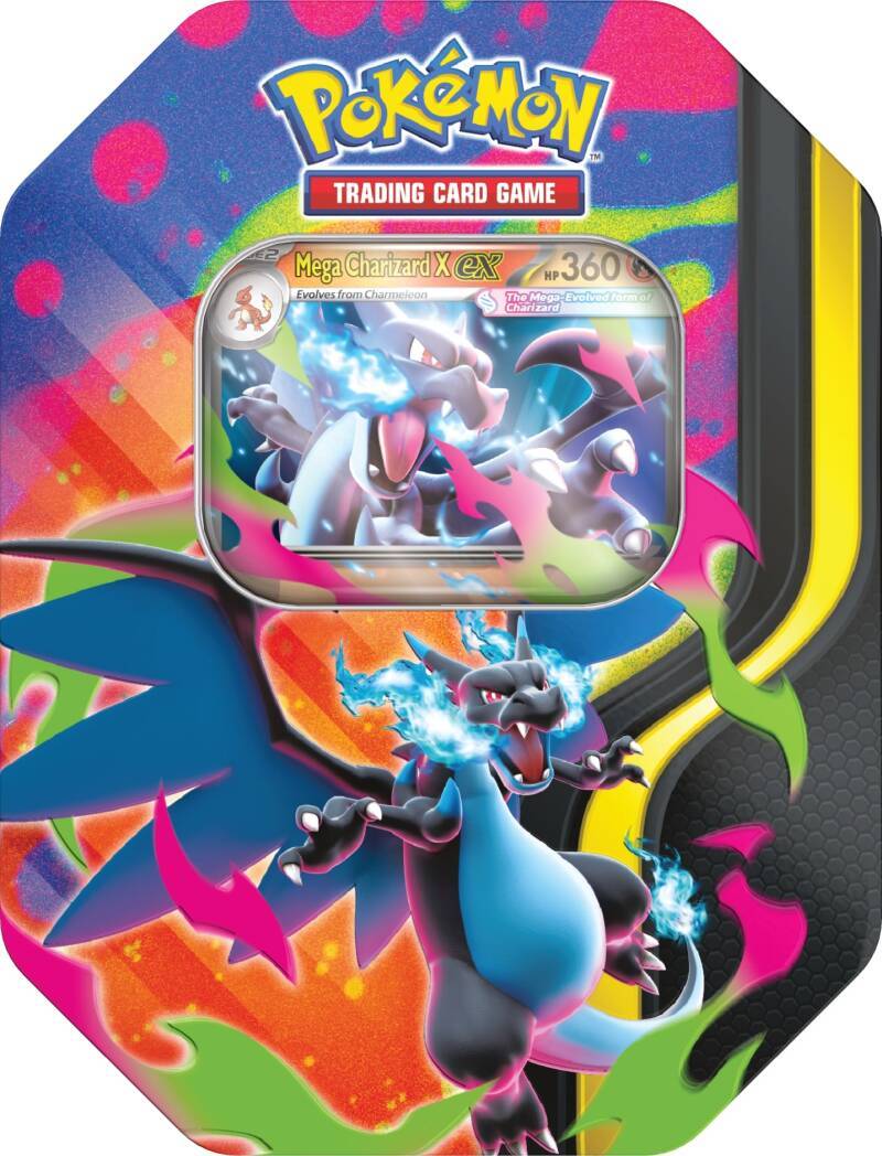 Mega Charizard ex Tin 1