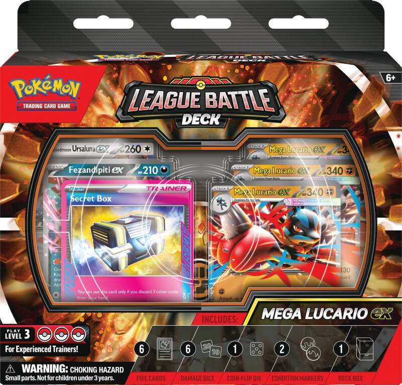 Mega Lucario EX League Battle Deck 2