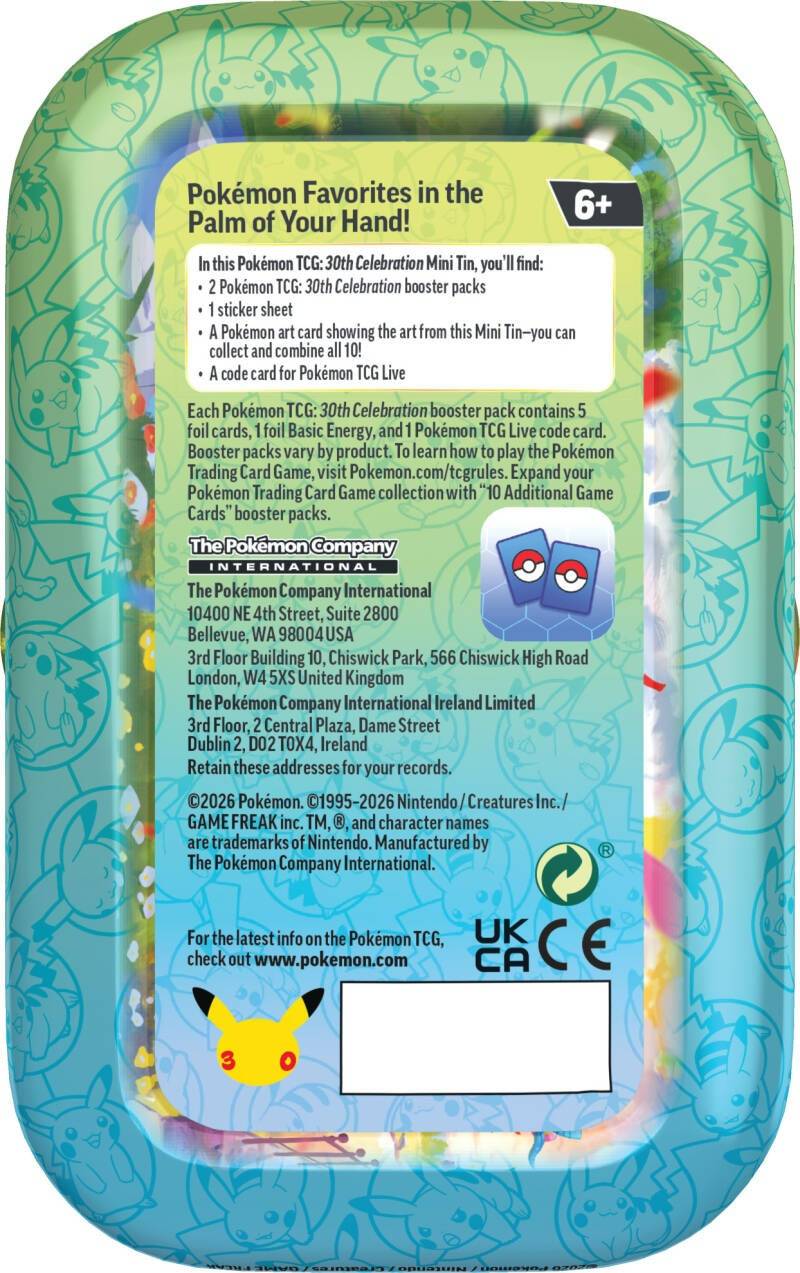 30th Celebration Mini Tin 3