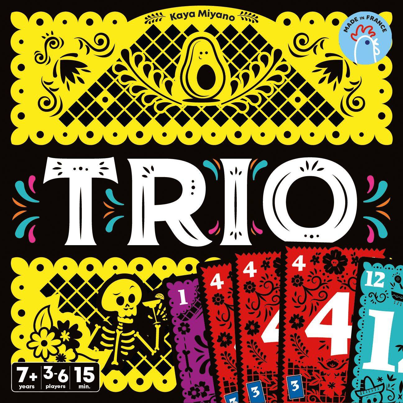Trio Rules & Rulebook PDF | Bored Game Company India