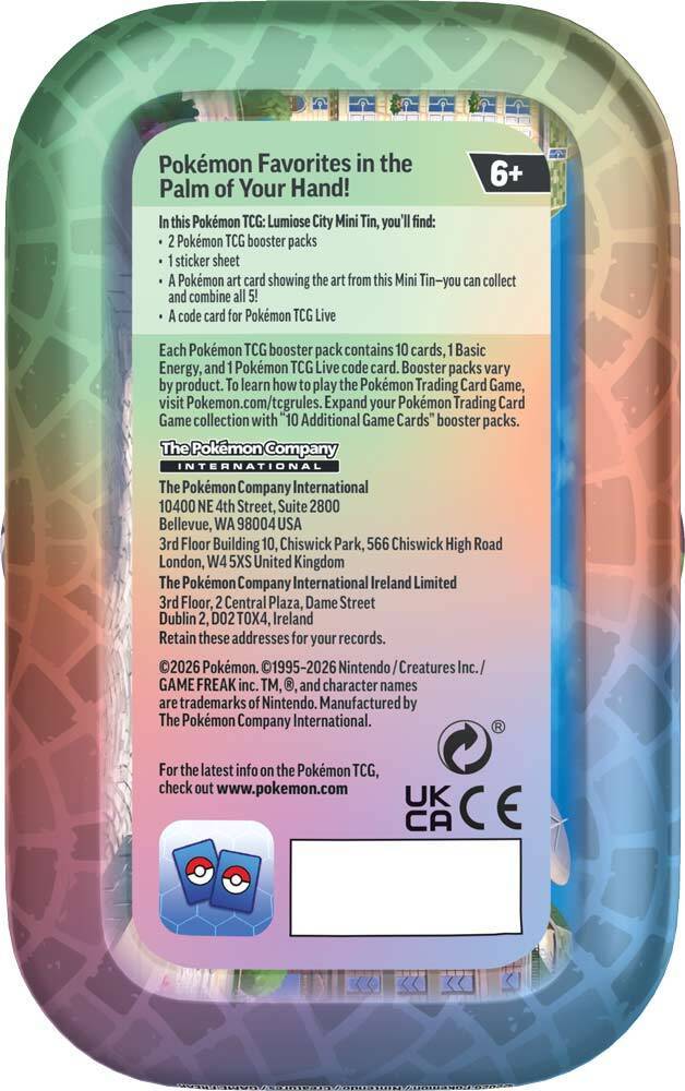 Lumiose City Mini Tin 7