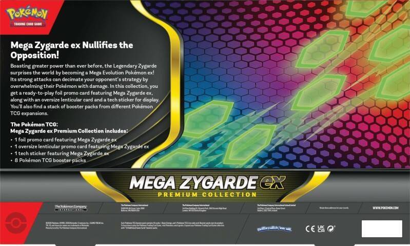 Mega Zygarde EX Premium Collection 2
