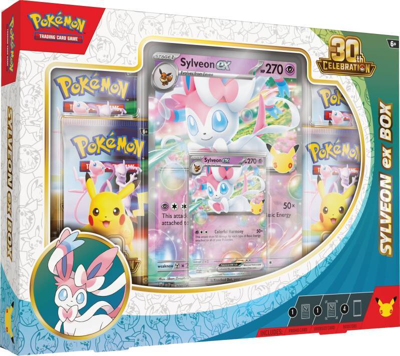 30th Celebration Pokémon ex Box 1