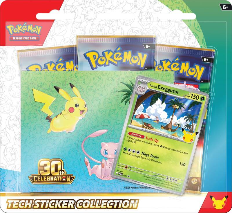 30th Celebration Tech Sticker Collection 1