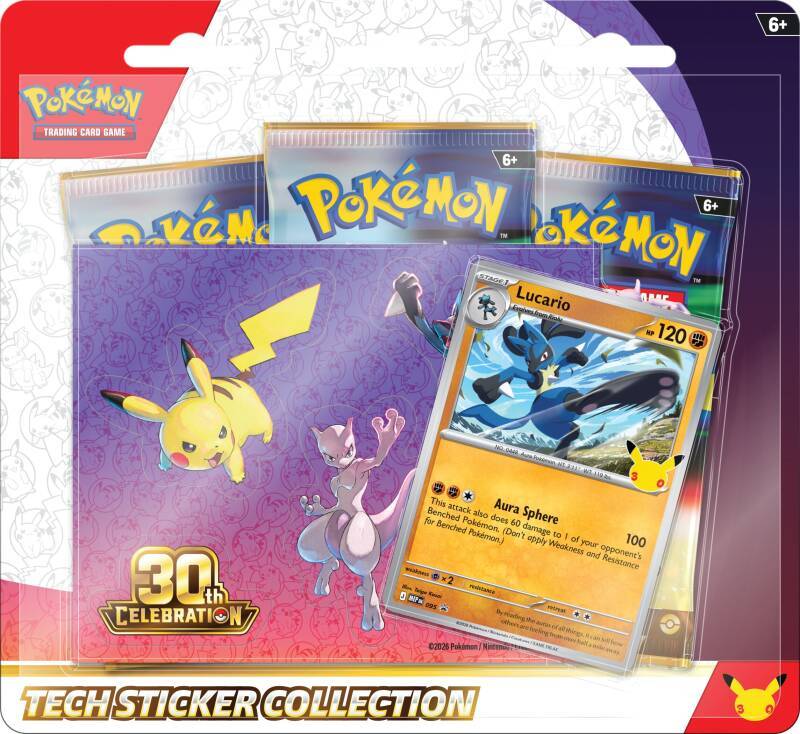 30th Celebration Tech Sticker Collection 5